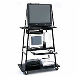 Luxor Large Screen Multi-Media Cart
