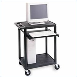 Luxor Plastic Workstation with Adjustable Shelf
