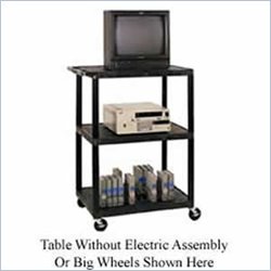 Luxor 48" Low Priced Open Shelf Table