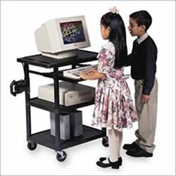 Luxor Workstation with Adjustable Shelf