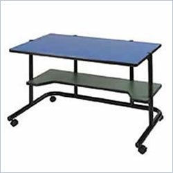 Luxor 48+�G�? Wide Workstation with Two Shelves