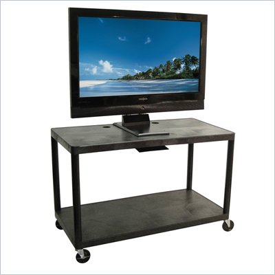Luxor Furniture Endura 28" 2 Shelf Plasma LCD TV Cart