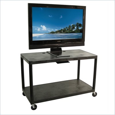 Luxor Furniture Endura 32" 2 Shelf Plasma LCD TV Cart