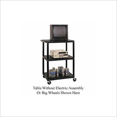 Luxor 48" Low Priced Open Shelf Table