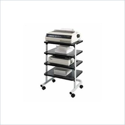 Luxor Four Shelf Printer Stand