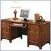 Kathy Ireland Home by Martin Furniture Mission Hills Double Pedestal Computer Desk