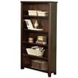 ADD TO YOUR SET: Kathy Ireland Home by Martin Furniture Tribeca Loft 5 Shelf Open Wood Bookcase in Cherry