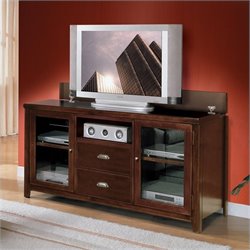 Kathy Ireland Home by Martin Furniture Tribeca Loft Wood Plasma TV Stand in Cherry
