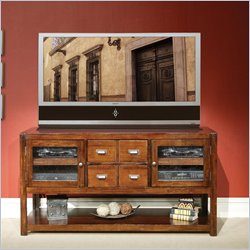 Kathy Ireland Home by Martin Furniture Vallarta Wood Plasma TV Stand in Cherry