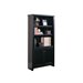 Kathy Ireland Home by Martin Furniture Tribeca Loft Black Lower Door Bookcase