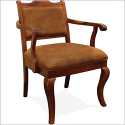 Kathy Ireland Home by Martin Furniture Charlotte Guest Chair in Cherry Finish