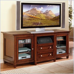 Kathy Ireland Home by Martin Furniture Bradley Wood Plasma TV Stand in Cherry