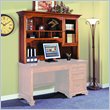 Kathy Ireland Home by Martin Furniture Charlotte Hutch for Single Pedestal Desk by Kathy Ireland