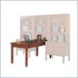 Kathy Ireland Home by Martin Furniture Espacio Essentials Peninsula Desk by Kathy Ireland