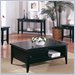 Kathy Ireland Home by Martin Furniture Tribeca Loft Black Coffee Table Set