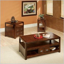 Kathy Ireland Home by Martin Furniture Vallarta Coffee Table Set