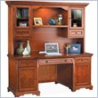 Kathy Ireland Home by Martin Furniture Charlotte Computer Credenza with Hutch by Kathy Ireland