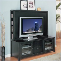 Kathy Ireland Home by Martin Furniture Tribeca Loft TV Console with Hutch