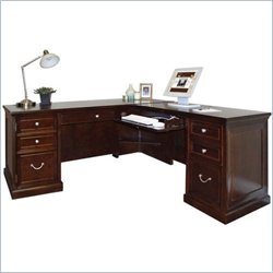 Kathy Ireland By Martin Fulton Office L-Shaped Executive Desk