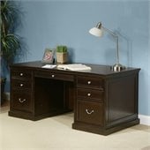 Kathy Ireland By Martin Fulton Office 72 Double Pedestal Executive Desk