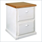 Kathy Ireland By Martin Southampton Office 2 Drawer in Oyster White