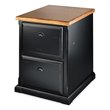 ADD TO YOUR SET: Kathy Ireland By Martin Southampton Office 2 Drawer File in Distressed Onyx