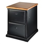 Kathy Ireland By Martin Southampton Office 2 Drawer File in Distressed Onyx