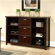 ADD TO YOUR SET: Kathy Ireland Home by Martin Furniture Tribeca Loft 3 Drawer Wood File Bookcase in Cherry
