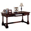 ADD TO YOUR SET: Kathy Ireland Home by Martin Furniture Mount View Wood Writing Desk in Cherry Cobblestone