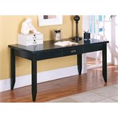 Kathy Ireland Home by Martin Furniture Tribeca Loft Black Writing Table