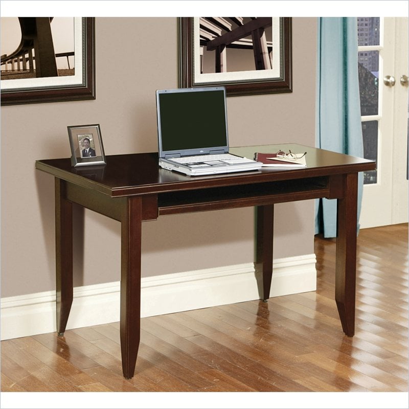 Martin Furniture Kathy Ireland Tribeca Loft Table Desk - Wood - Cherry. Each