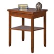 ADD TO YOUR SET: Kathy Ireland by Martin Mission Pasadena Corner Table in Lacquer