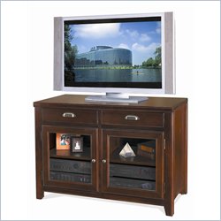Kathy Ireland Home by Martin Furniture Tribeca Loft Wood Plasma TV Stand in Cherry Finish