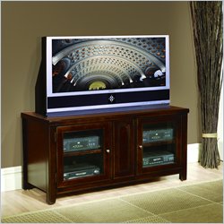 Kathy Ireland Home by Martin Furniture Tribeca Loft Wood Plasma TV Console in Cherry Finish