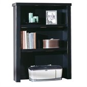 Kathy Ireland Home by Martin Furniture Tribeca Loft Black Open Hutch