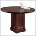 Kathy Ireland Home by Martin Furniture Mount View Round 4' Conference Table in Cherry Cobblestone