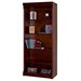 Kathy Ireland Home by Martin Mount View Open Wood Bookcase in Cherry