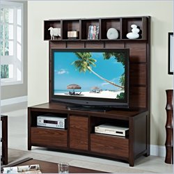 Kathy Ireland By Martin Furniture Weston TV Stand and Hutch