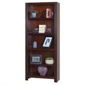 Kathy Ireland Home by Martin Furniture Carlton Flex Office 72 Open Bookcase in Bourbon