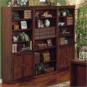 Kathy Ireland Home by Martin Furniture Huntington Club Wall Bookcase