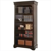 Martin Furniture Beaumont Office Open Bookcase in Deep Java