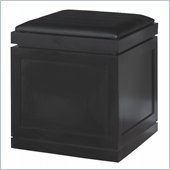 Kathy Ireland Home by Martin Office Rolling Storage Cube in Onyx