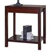 Kathy Ireland by Martin Carlton Office Corner Table in Bourbon