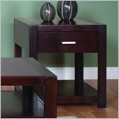 Martin Furniture Carlton End Table in Bourbon