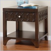 Martin Furniture Ellipse End Table in Graphite