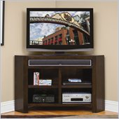 Kathy Ireland by Martin Carlton TV Stand Corner Unit in Bourbon