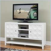 Kathy Ireland by Martin Crescent  36 Tall TV Stand in White