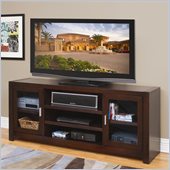 Kathy Ireland by Martin Furniture Carlton TV Stand in Bourbon