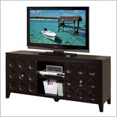 Kathy Ireland by Martin Crescent TV Stand in Black