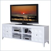 Kathy Ireland by Martin Crescent TV Stand in White